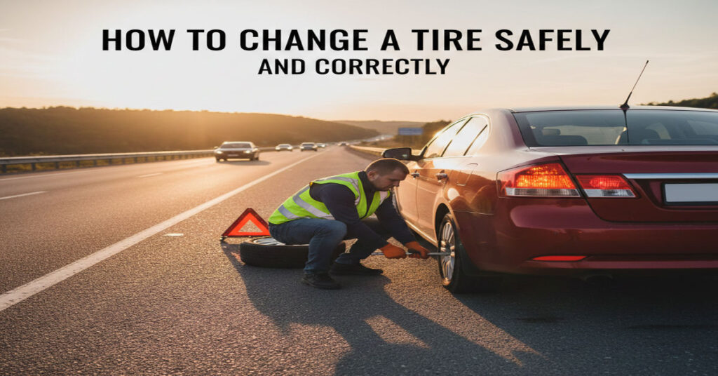 How to Change a Tire Safely and Correctly