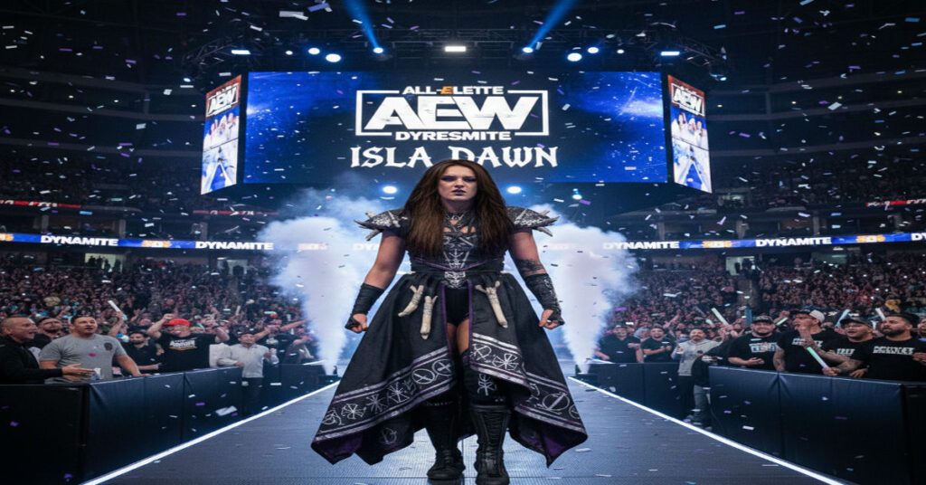 AEW Debut Isla Dawn: The Witch of Glasgow Strikes a New Chapter