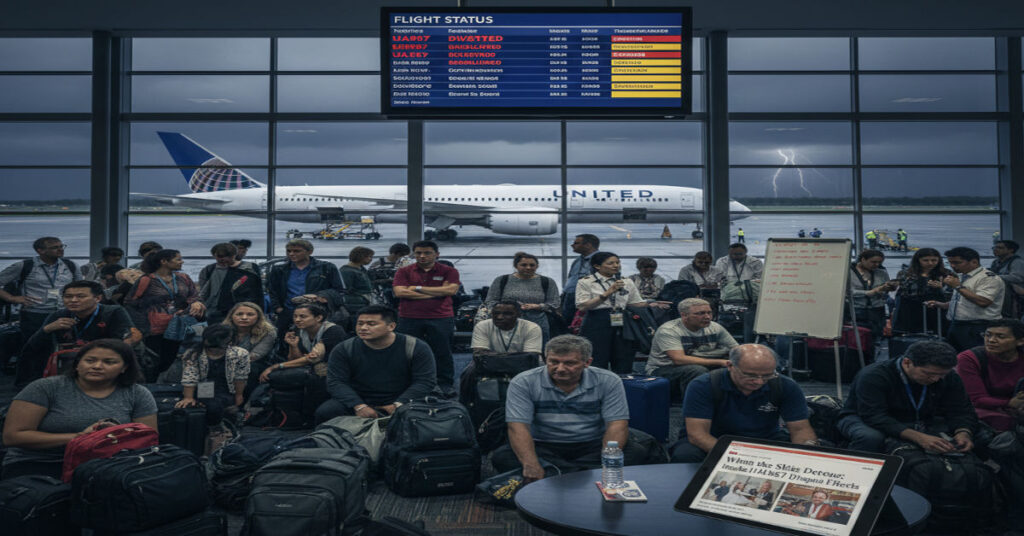 When the Skies Detour: Inside the UA967 Diversion and Its Ripple Effects