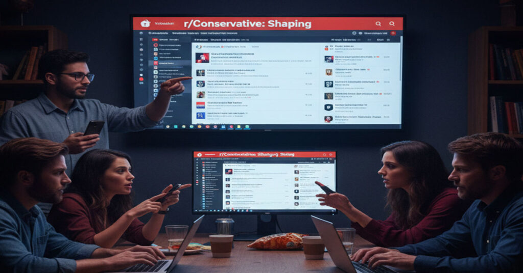 Inside r/Conservative: How Reddit’s Largest Right-Leaning Forum Shapes Voices and Debate